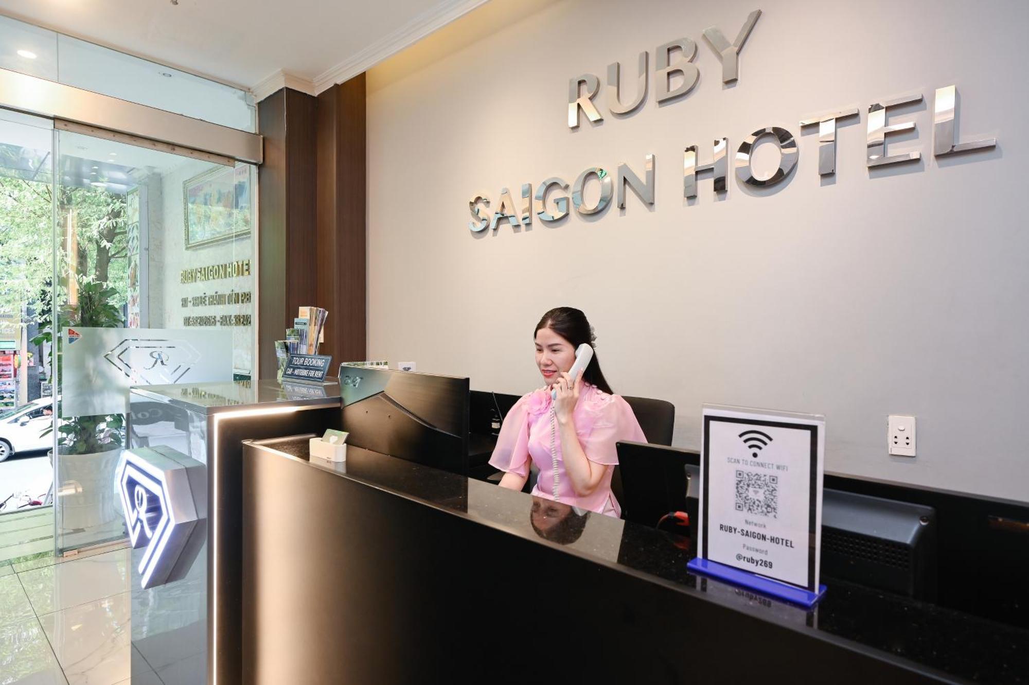 Ruby Saigon Hotel - Ben Thanh Thành Pho Ho Chí Minh Esterno foto